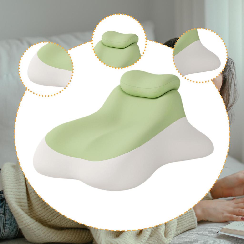 Bed Wedge Pillow Headboard Anti Slip Versatile Trendy Ergonomic Design Sleeping Lie Cushion for Dorm
