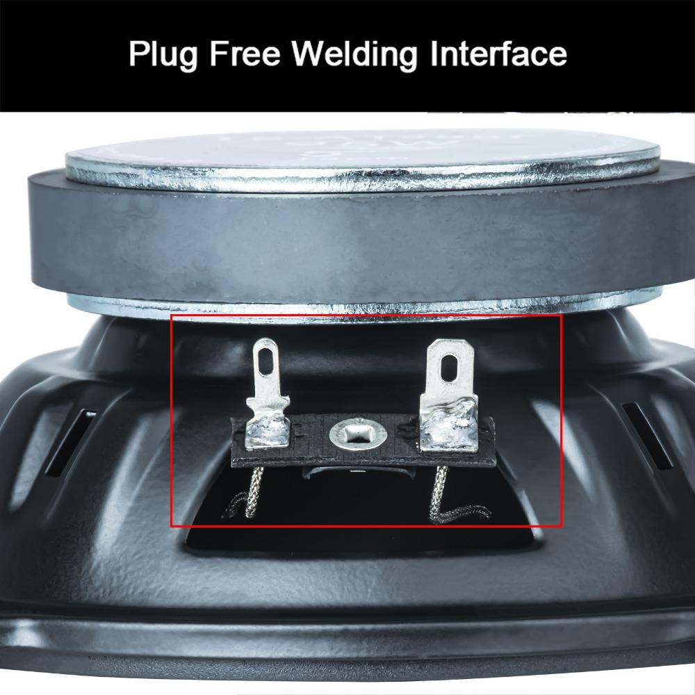 2x95W 5 Inch Total 4-Way HiFi Coaxial Speaker With Dust Cover And Audio Cable Car Door Auto Audio Music Stereo Full Range