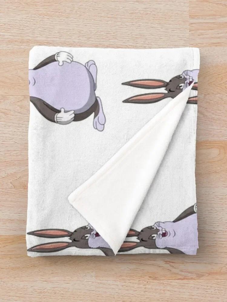 Big Chungus Throw Blanket Blankets For Sofas Decorative Sofa Blankets