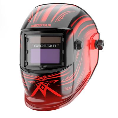 GEOSTAR Κράνος Συγκόλλησης Νέο LCD Κράνος Συγκόλλησης για και ARC Ηλιακό Αντικαταστάσιμο Δείχνει Αληθινά Χρώματα Αυτόματης Σκίασης [Μοντέλο 2025] Ηλιακής Ενέργειας,