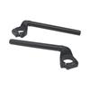 A58X-1 Pair Motorcycle Handlebars Handle Bar Clip-On Fork Tube For Kawasaki Ninja400 Ninja500 EX400 EX500 2018-2024