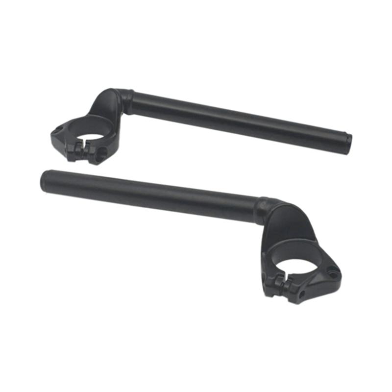A58X-1 Pair Motorcycle Handlebars Handle Bar Clip-On Fork Tube For Kawasaki Ninja400 Ninja500 EX400 EX500 2018-2024