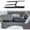 Nero Lucido ABS Cromato per Land Rover Discovery 5 LR5 l462 2017 2018 Pannello di Protezione Copertura Console Centrale Auto Accessori Finiture