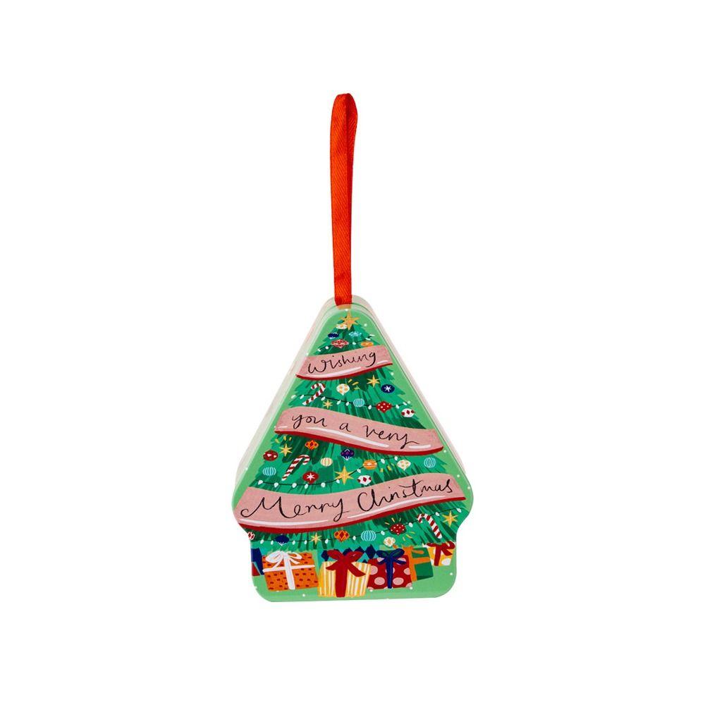 

Декоративная рождественская печать Жестяная коробка Мультяшный узор Рождественские жестяные подарочные коробки для вечеринок D