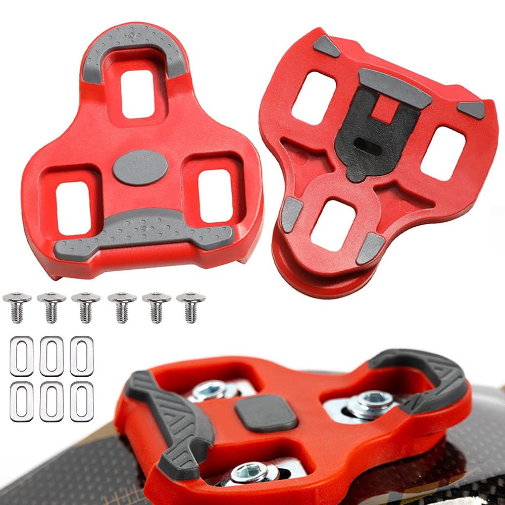 Bike Cleats Compatible with Look KEO Cleats for Indoor Peloton Outdoor Cycling Road & Bicycle Clipless Spinning Cycle Shoes