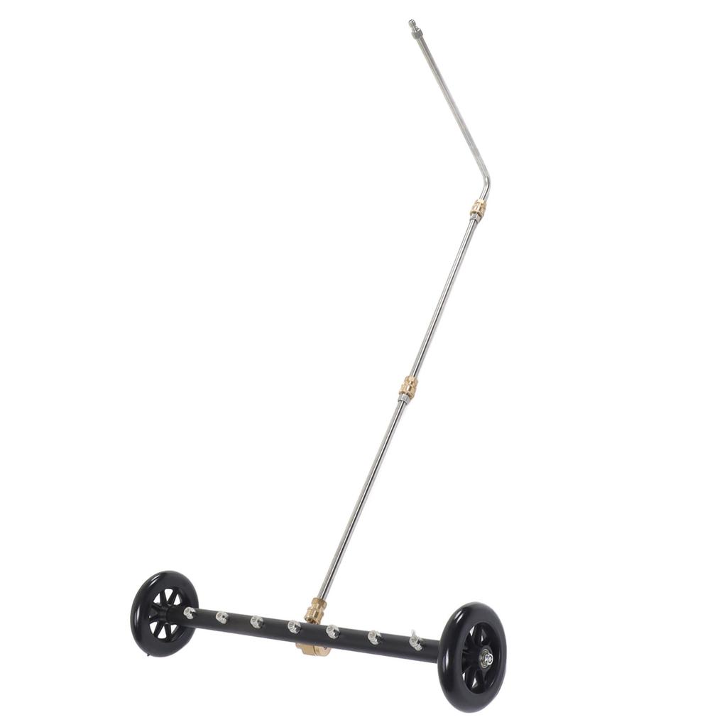 Pressure Washer Undercarriage Cleaner 4000psi 2 In 1 Under Car Water Broom Surface Cleaner with 3