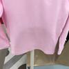 Kids' Long-Sleeve Cotton T-Shirt - Korean Style, Semi-High Collar, Spring/Autumn Wear