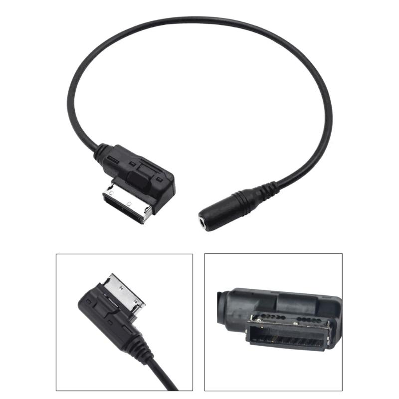 Car Radio AMI To AUX Cable 3.5MM MP3 Adapter For W212 S212 W218 C300 A207 W207 W204 W221 Automotive Stereo Cable