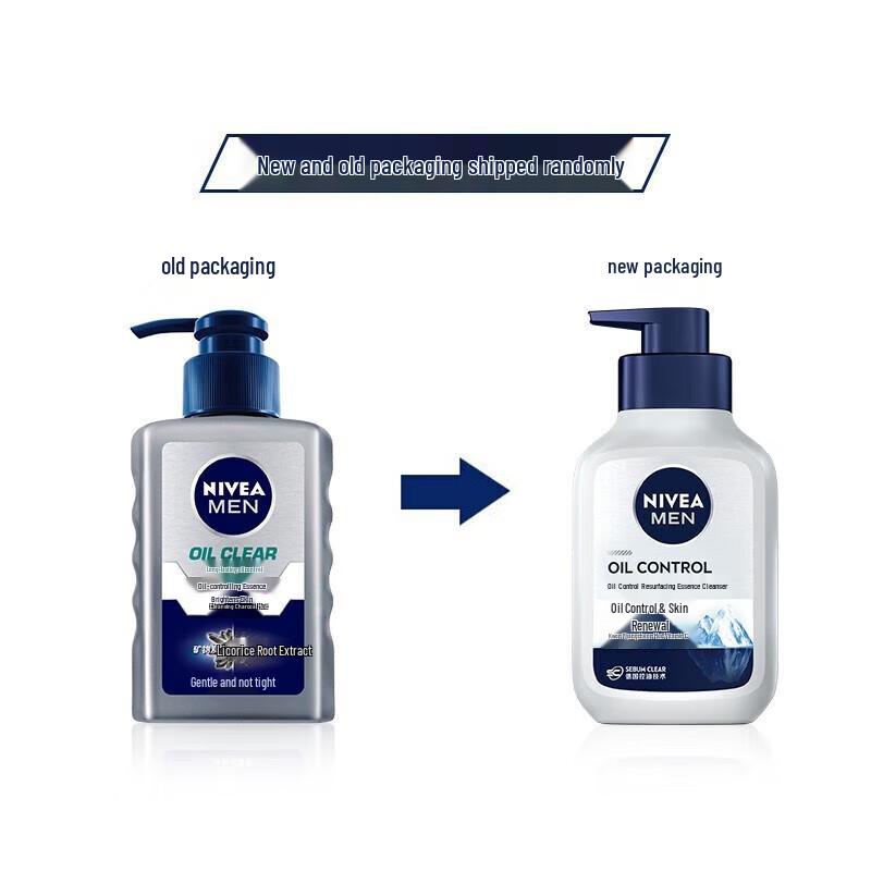 Nivea Men Ice Polar Oil Control Hydrating Facial Cleanser