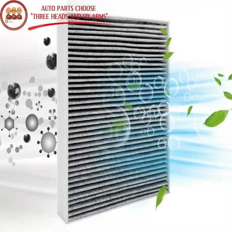 253-2 64119163329 Cabin Air Filter Set For BMW F10 F11 F18 535i 528i 650i 640i M6 64119272642 64119272641 CUK2533-2