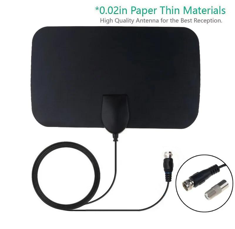 4K TV Antenna For Global Digital TV 1080P DVB-T2 4000 Mile HD Booster For RV Outdoor Car Antenna Indoor Smart TV Signal Receiver