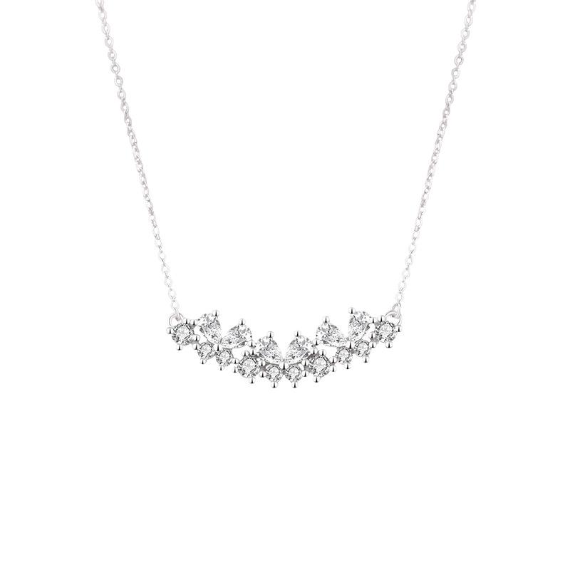 Tichia Smiling Butterfly Necklace: S925 Sterling Silver, Luxurious High-End Fashion with Versatile Shining Butterfly Clavicle Chain.