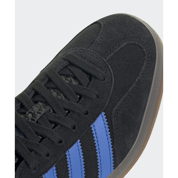 adidas Gazelle Indoor Czarne Niebieskie Guma Męskie Trampki Core-Black JQ2692
