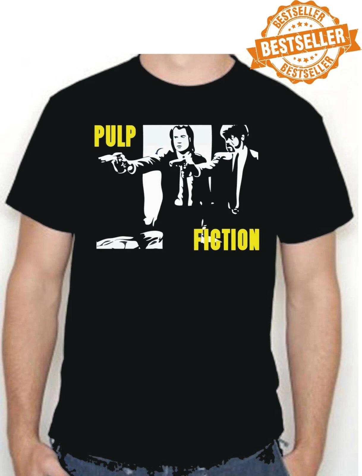 

PULP FICTION T-Shirt / John Travolta / Samuel L Jackson / Movies / TV / Size L S