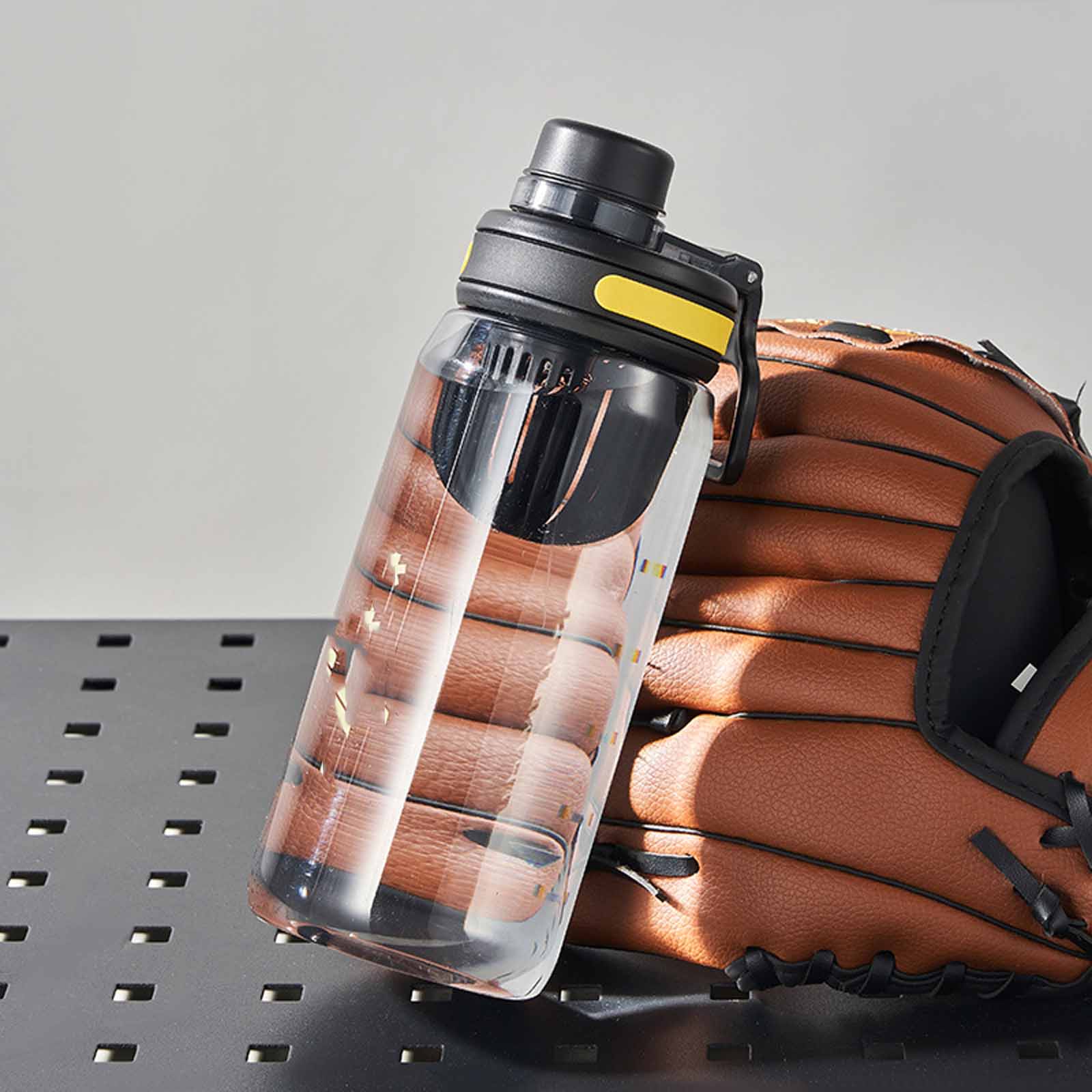 

Summer Sports Water Bottle, High-Temperature Resistant Plastic Cup with Tea Compartment, Portable -Drop Bottle S