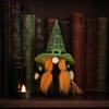 Halloween Tiered Tray Decor Faceless Doll Ornaments, Gnome Decorations, Cute Cloth Decorative Witch Dolls Plush for Home Party Atmosphere Table