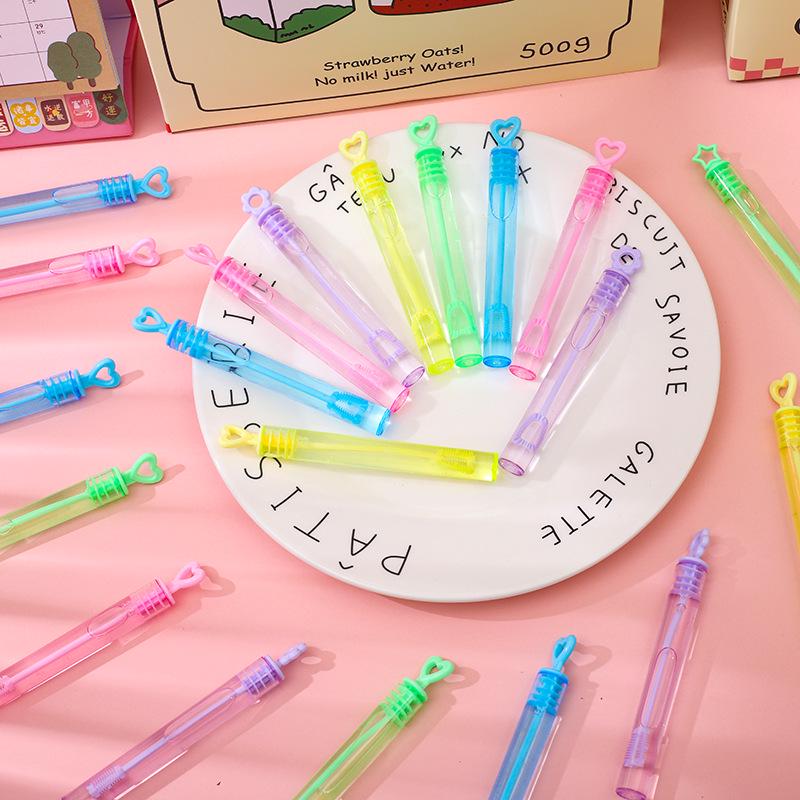 48er-Packung Mini-Seifenblasenstäbe – Robustes, tragbares Reagenzglas-Design, perfekt für den Spaß am Kindertag