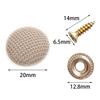 10pcs Vehicle Interior Roof Button Kit Durable Rivets for Repairing Sagging Headliner Fabric