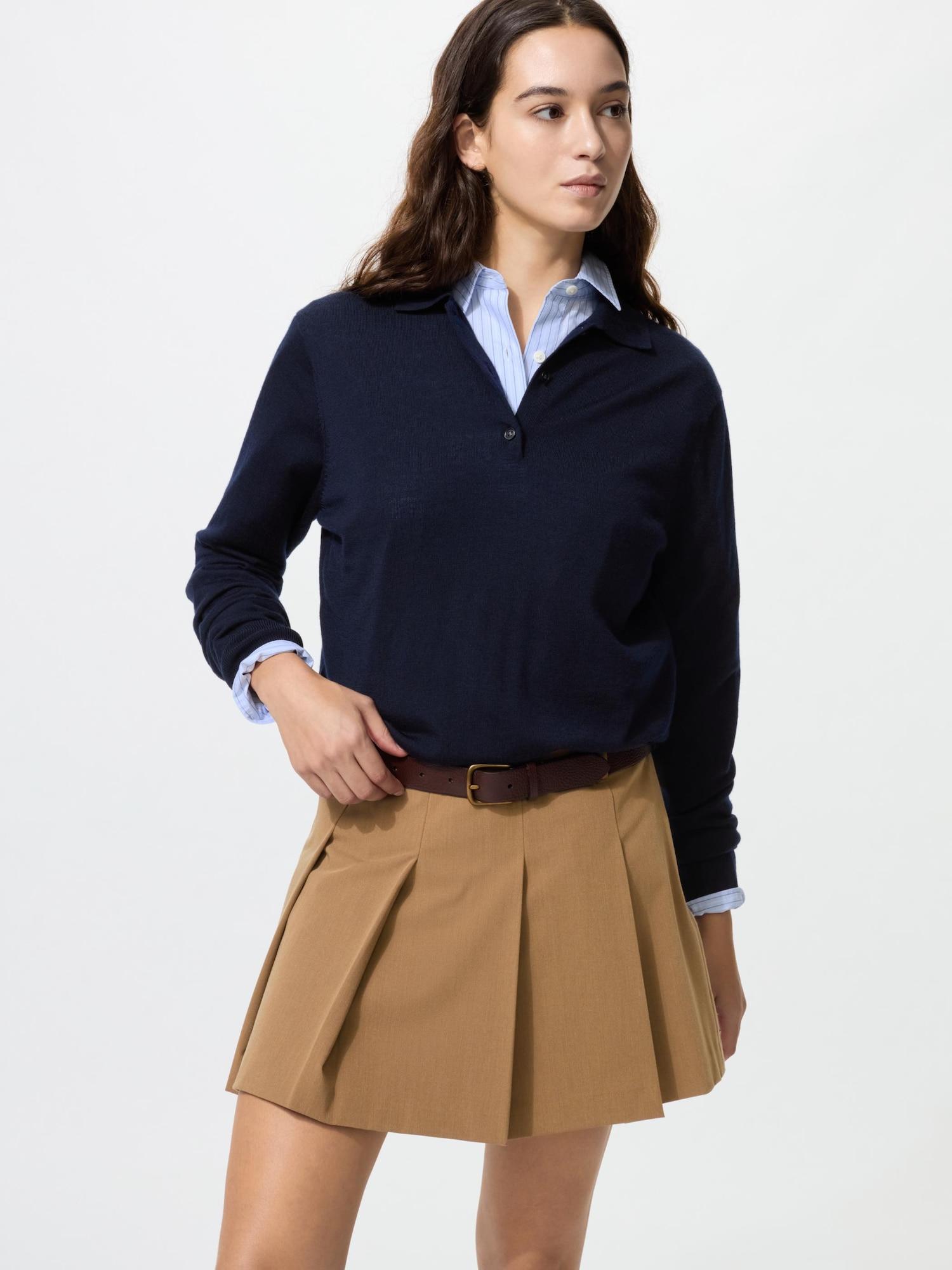 

Uniqlo Japan Pleated Skirt