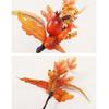 Thanksgiving Autumn Maple Leaf Decoration Accessories Halloween Pumpkin Pine Cone Decor Props Simulation Leaf Cuttings
