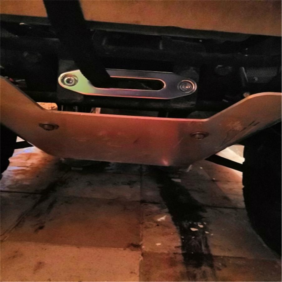 Universal Aluminum Hawse Fairlead for Synthetic Winch Rope Cable Lead Guide ATV 4000lbs