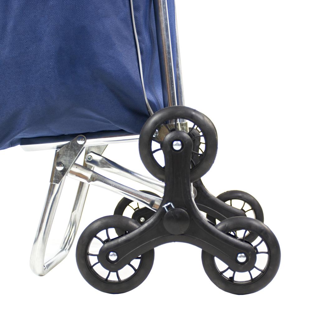 Shopping trolley shopping bag on wheels foldable strong solid waterproof