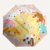 Sugarbunnies,CuteBunnies Automatic Folding Umbrella-Simple 8-Rib Design, Bright Cartoon Pattern, Durable Iron Frame, Suitable For Travel, Ou