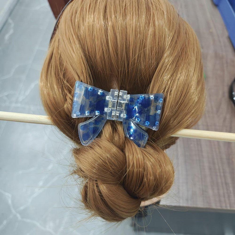 Reusable Bow Hair Clips Magnetic Closure Hair Barrettes New Hair Accessories  Hair Styling Tool