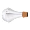 Aluminum Alloy & Cork Practice Trumpet Mute Brasses Musical Instrument Part Accessory