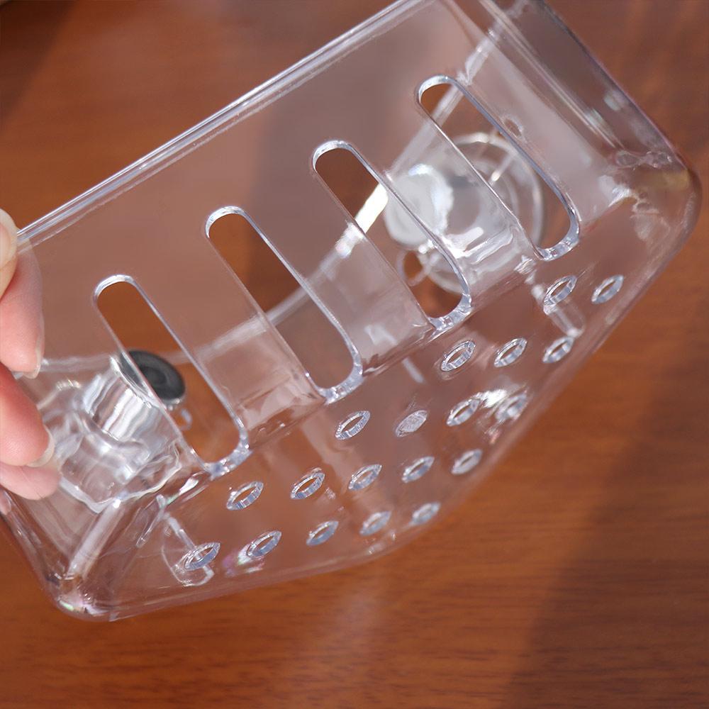 Multi functional Basin Corner Shelf Rotating Sponge Holder Sink Storage Basket  Laundry Room