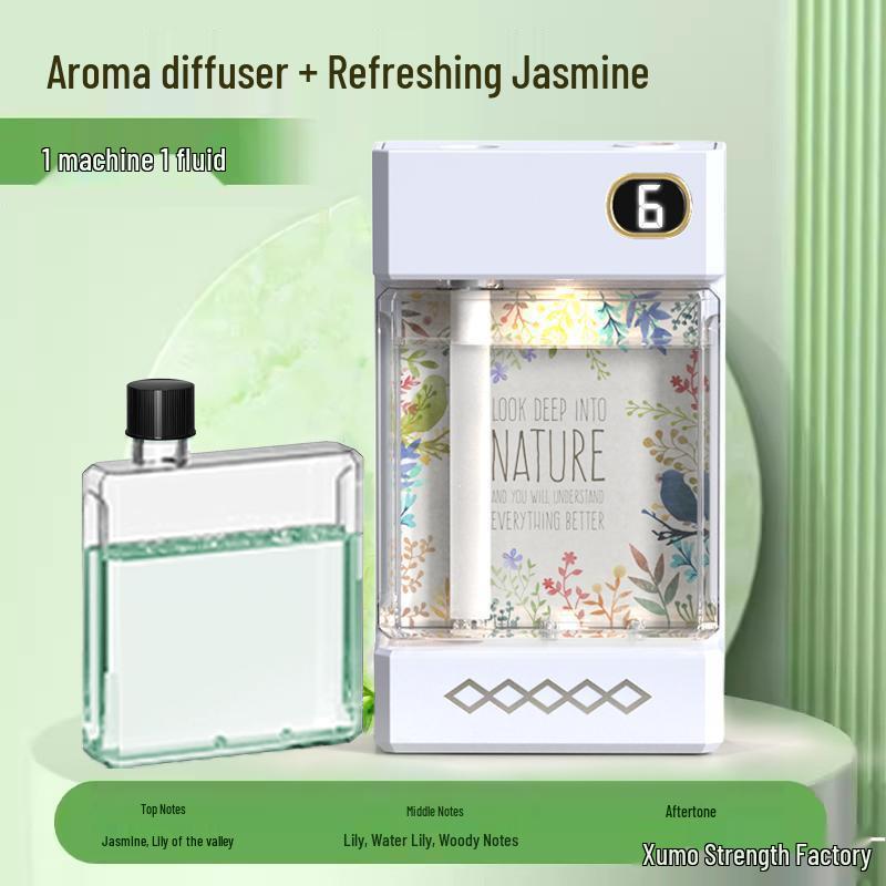 Ink Zither Smart Aroma Diffuser: Long-Lasting Fragrance, Fresh Air, Toilet Odor Remover, Indoor Aroma Machine