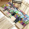 Cartoon S-Solar O-Opposites Floor Mat Soft Flannel Floor Mat  Suitable for Entryways, Living Rooms, Bedrooms, and Bathrooms