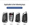 Universal Aftermarket Modified Car Key Fob Metal Shell & Protective Case