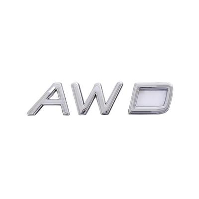 ALMVIS 3D Metal T5 T6 AWD Logo Rear Trunk Tailgate Badge Emblem Sticker Volvo
