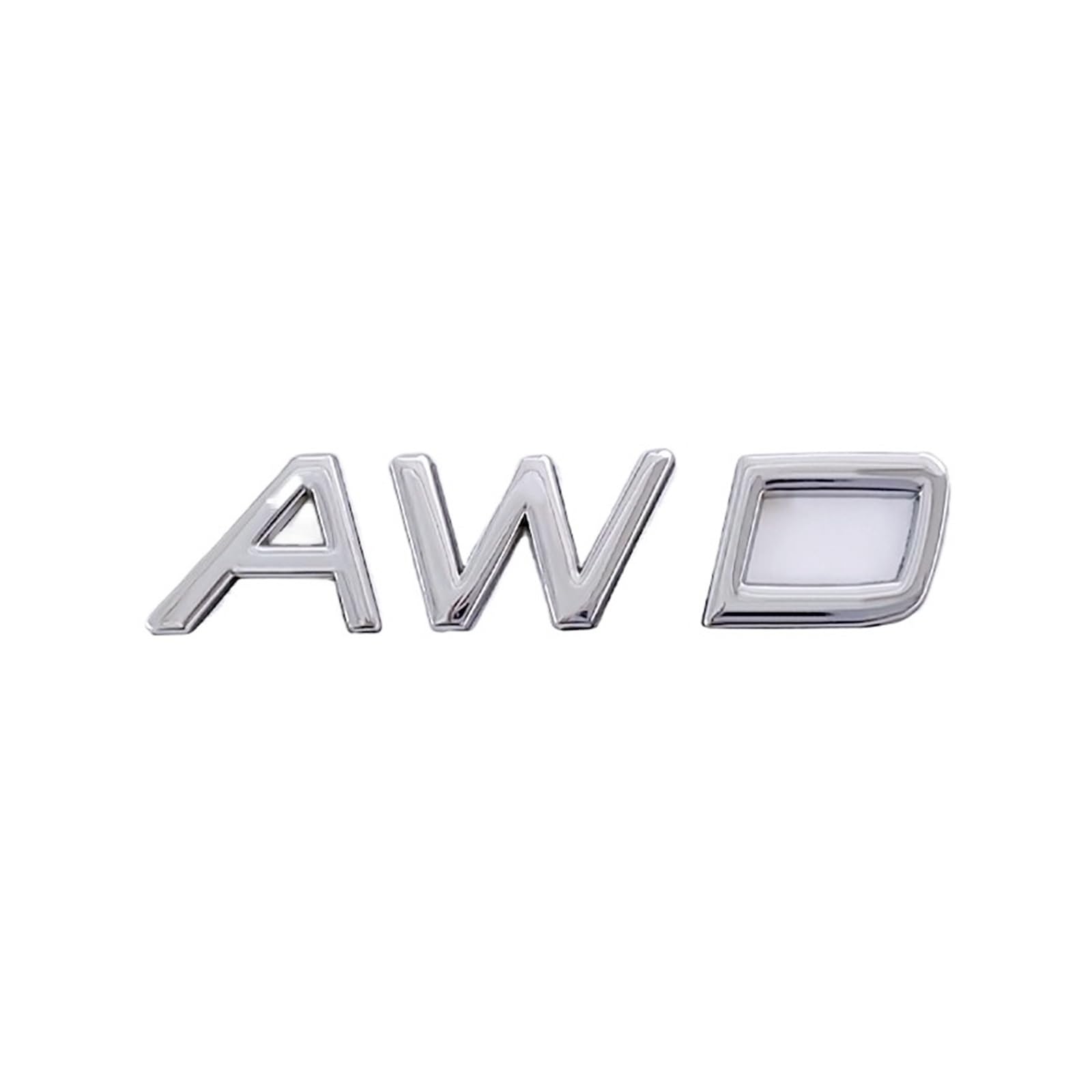 ALMVIS 3D Metal T5 T6 AWD Logo Rear Trunk Tailgate Badge Emblem Sticker Volvo One size серебряный