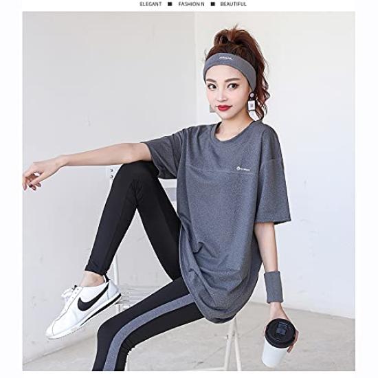 Sujpjheed and Fitness Jersey Top and Bottom Training Jersey Set Women's Sportswear, Yoga, Set, Set, Wear, Activewear, Quick-Drying, Sweat-Wicking