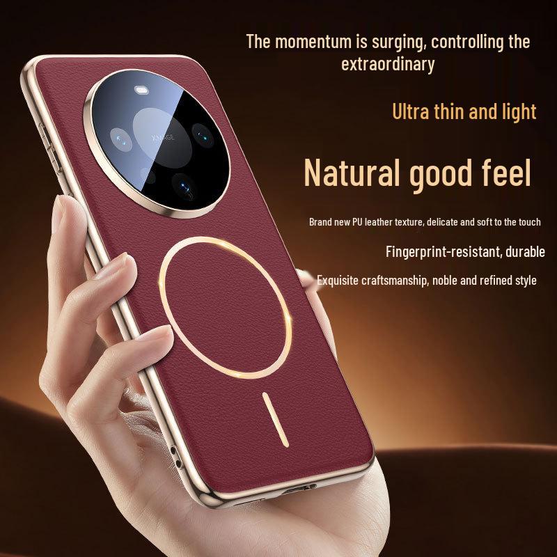 Huawei Mate60 Pro Case with Electroplated Lens Protector