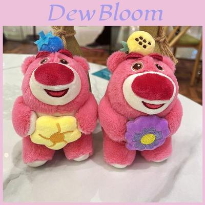 Cute Bear Flower Doll Pendant Plush Couple Toy Mini Accessory Wholesale