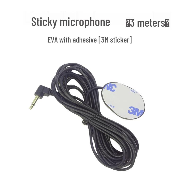 

3м Проводной Bluetooth Автомобильный GPS Динамик и Клейкий Внешний Микрофон