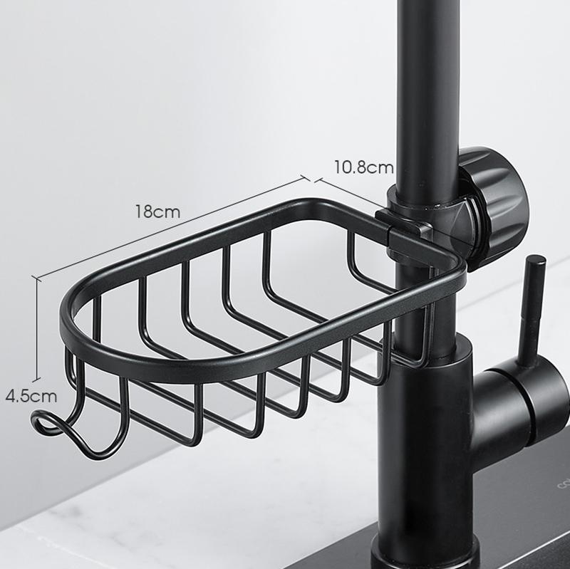 

Многофункциональная полка-органайзер Стойка для хранения Корзина для сушки над раковиной Вешалка для полотенец Подставка для губок Полка Кухонная организация хранения