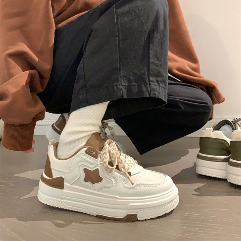 Dirt-resistant women's shoes board shoes 2025 autumn new original retro versatile flat shoes niche high-end women's sports shoes