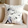 Action Anime J-Jormungand K-Koko Hekmatyar  Square Double-Sided printed Pillow Case Bedroom Bedside Pillow Sofa Cushion Cover