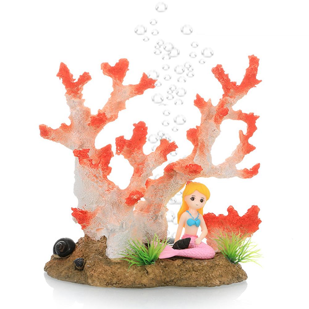 Aquarium Decoration Simulation Coral Resin Landscape Ornaments Pet Accessories Decoration For Fish Tank