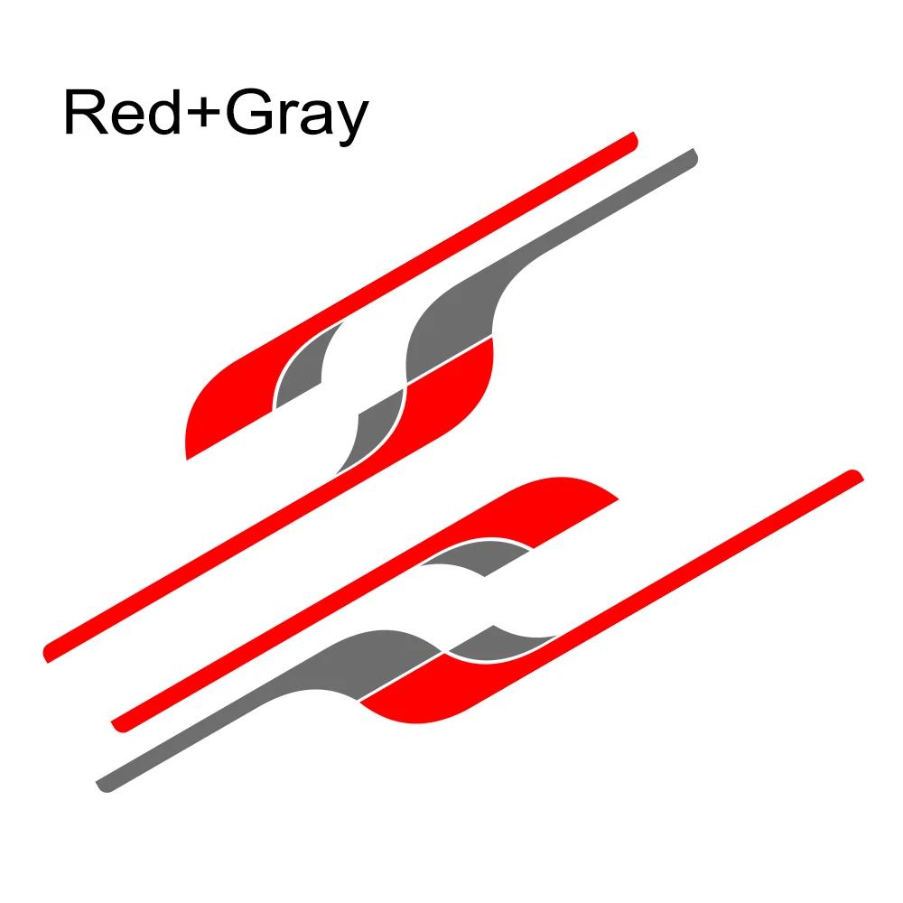 4PCS Car Long Side Stickers Graphics Camper Van Auto Racing Decals For Fiat Ducato Vinyl Film Accessories DIY Decoration