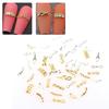 10/20Pcs Metal Chain Gold Silver Japan Korea Nail Art Decorations Diy Nail Tool