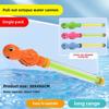 Summer Push-Pull Gatling Water Cannon: Large Capacity Outdoor Toy for Kids' Water Fights