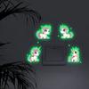 Cartoon Unicorn Switch Night Light Children's Room Bedroom Living Room Switch Decorative Stickers