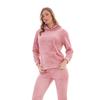 Keanu Womens/Ladies Fleece Pull Over Long Pyjama Set