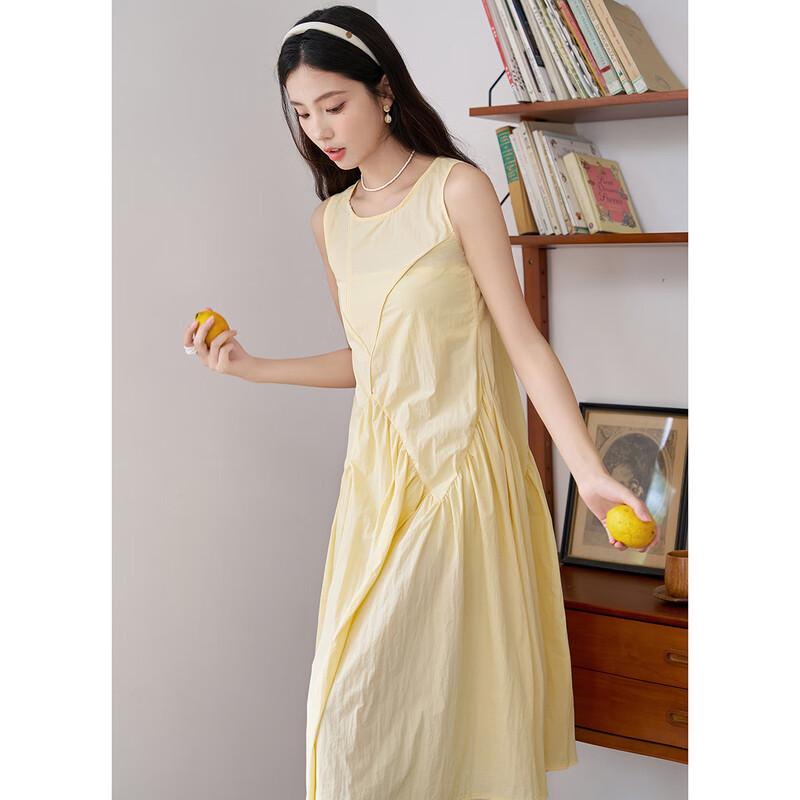 MokaNa Women's Urban Casual Sleeveless Dress