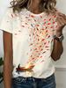 Summer Women's 3D Print Goldfish Graphics T-Shirt Fashion Casual Tees O-Neck Tops Short Sleeves T-Shirt Street Women's Clothing